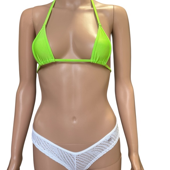 Elegant White Mesh beach bottom - Picture 2 of 6